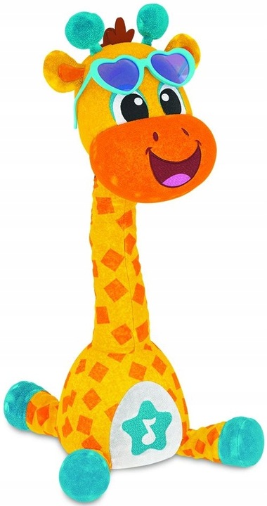 DUMEL TAŃCZĄCA ŻYRAFA ALEK INTERAKTYWNA ZABAWKA kręci szyją świeci MELODIE