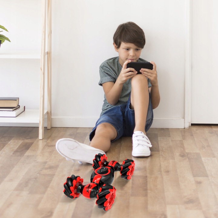 SAMOCHÓD ZDALNIE STEROWANY GESTAMI REKĄ 4X4 PILOT RC DRIFT CAR KOŁA DUŻE