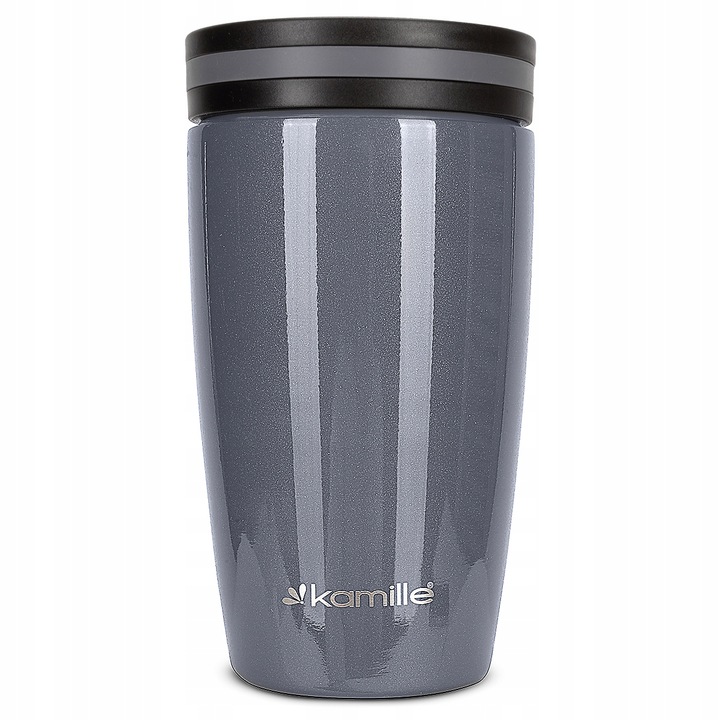 KUBEK TERMICZNY TERMOS BUTELKA BIDON NA KAWĘ HERBATĘ SZCZELNY 320ml KAMILLE