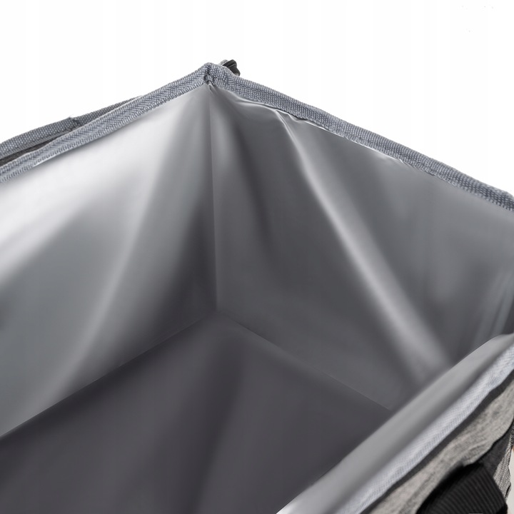 Torba termiczna Trizand Duża Torba Termiczna na Plażę Piknik szary 20 l