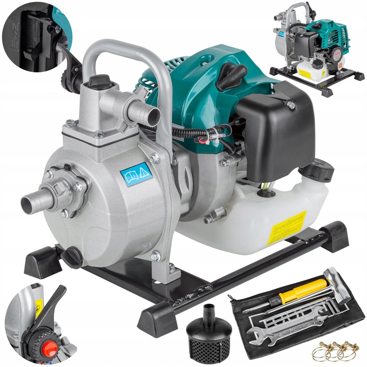 MOTOPOMPA POMPA SPALINOWA DO WODY 800L/MIN 1"