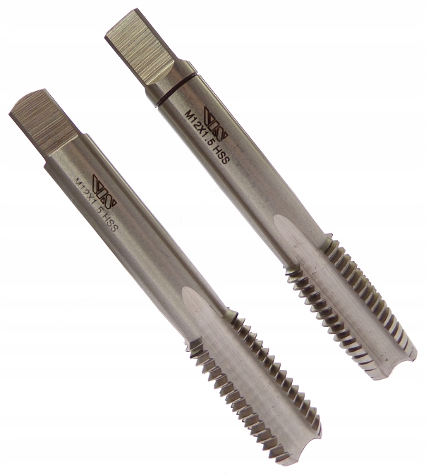 GWINTOWNIK 12x1,5 RĘCZNY DROBNOZWOJNY M12x1,5 HSS VIS