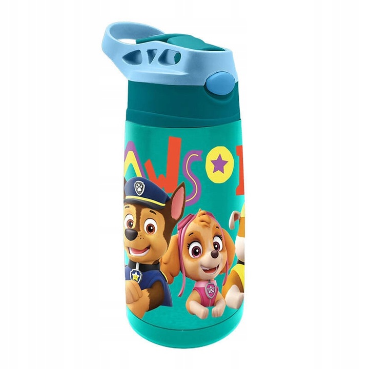 KIDS LICENSING WYTRZYMAŁY BIDON 450ML PSI PATROL POJEMNA BUTELKA DLA DZIECI
