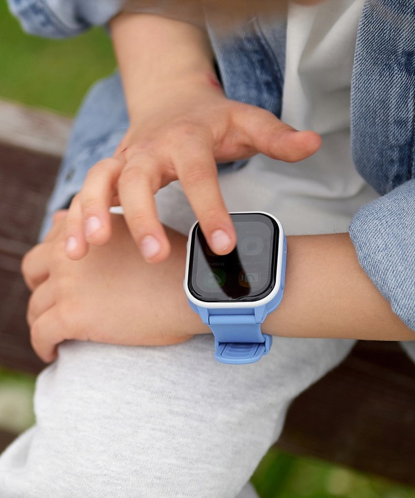 Smartwatch dziecięcy Garett Kids Sun Ultra 4G Blue POLSKA FIRMA
