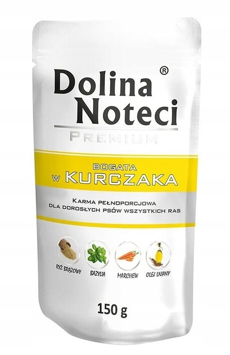 DOLINA NOTECI PREMIUM Mokra karma dla psa MIX smaków 20x150g