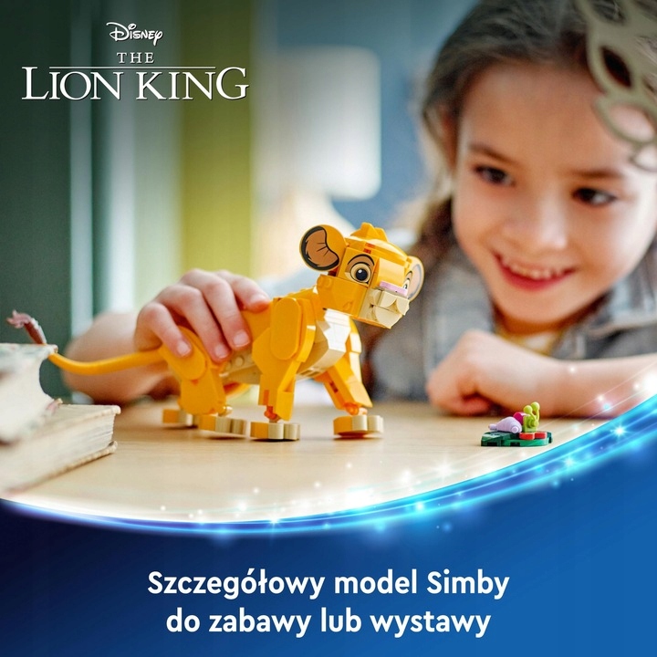 KLOCKI LEGO Disney Król Lew - lwiątko Simba 43243 PREZENT