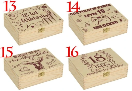 NIEZBĘDNIK PUDEŁKO PREZENT NA 18 20 30 40 50 60 URODZINY