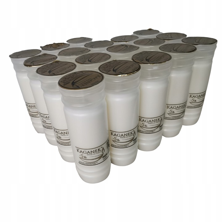 Wkłady do zniczy 18szt Bispol Kaganek K5 5 dni 5 dniowy paczka