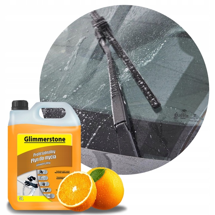 GLIMMERSTONE LETNI PŁYN DO SPRYSKIWACZY SZYB 4 x 5L = 20L SPRAWDZONA JAKOŚĆ