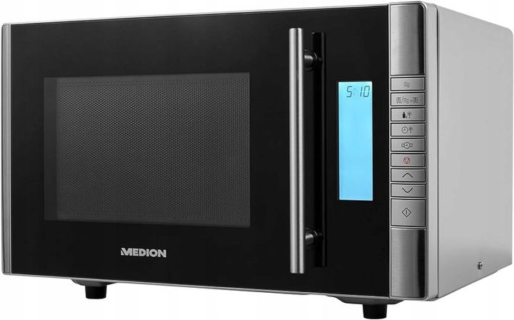 Kuchenka mikrofalowa+GRILL 20L niemiecka Medion,8 Programów,800W,LED