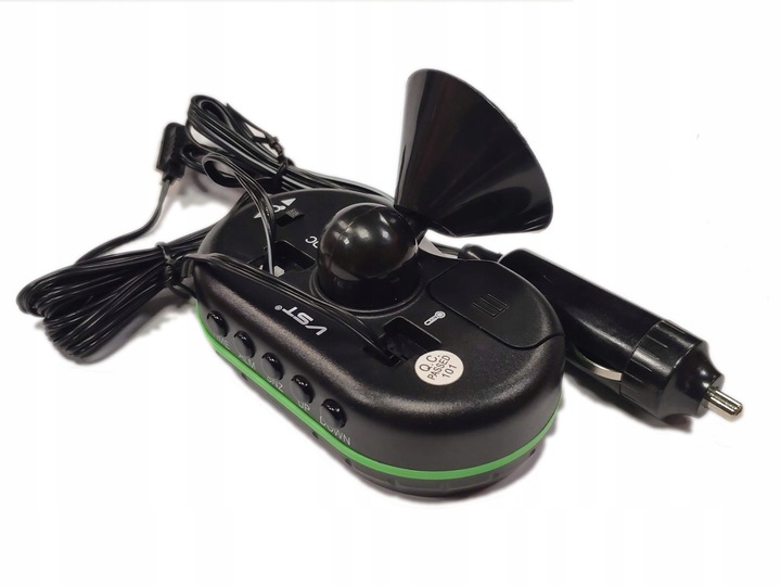 Termometr samochodowy stacja pogody woltomierz