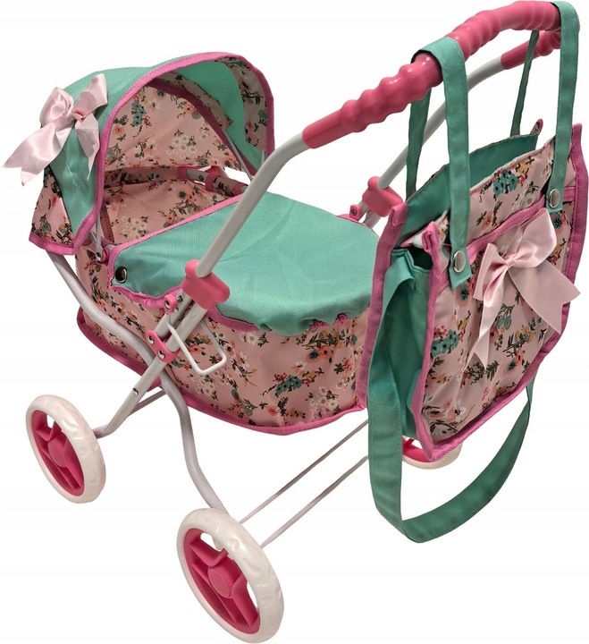 WÓZEK WÓZECZEK DLA LALEK GŁĘBOKI GONDOLA + TORBA