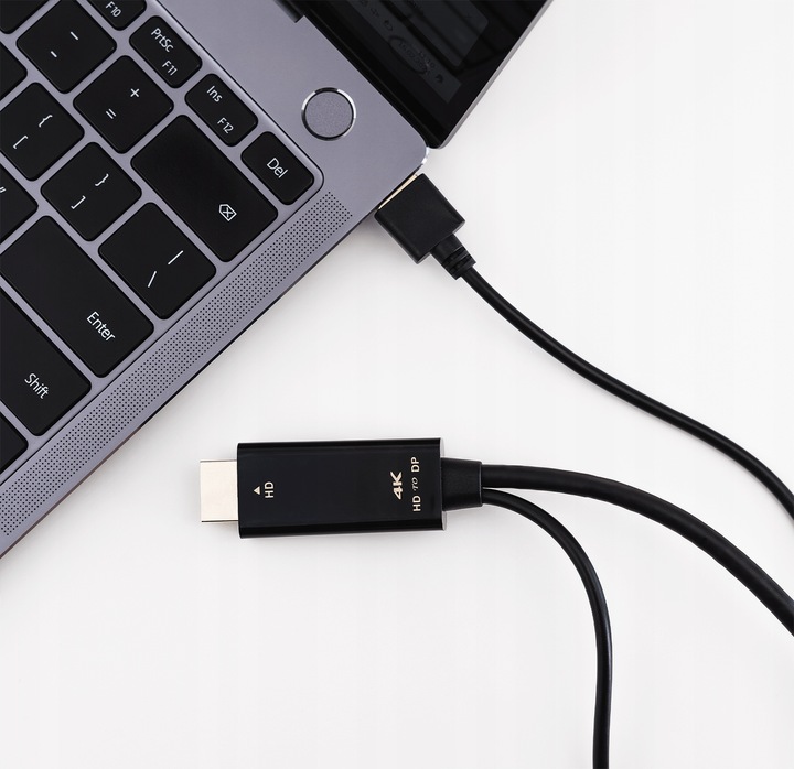 Przewód kabel konwerter z HDMI na DISPLAYPORT DP 4K 60Hz 1,8m Reagle