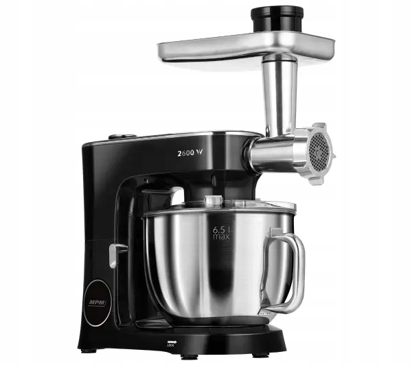Robot planetarny kuchenny MPM MRK-26 2600W misa 6,5L do Mieszania Ubijania