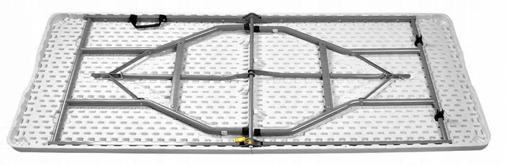 STÓŁ ROZKŁADANY + 2 ŁAWKI ZESTAW CATERINGOWY 180 cm SKŁADANY W WALIZKĘ XXL