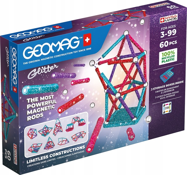Geomag Brokat 60 szt
