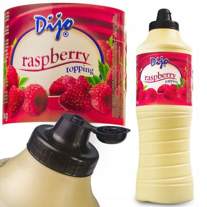 Sos Polewa do Lodów DIJO Topping 1kg Malinowy