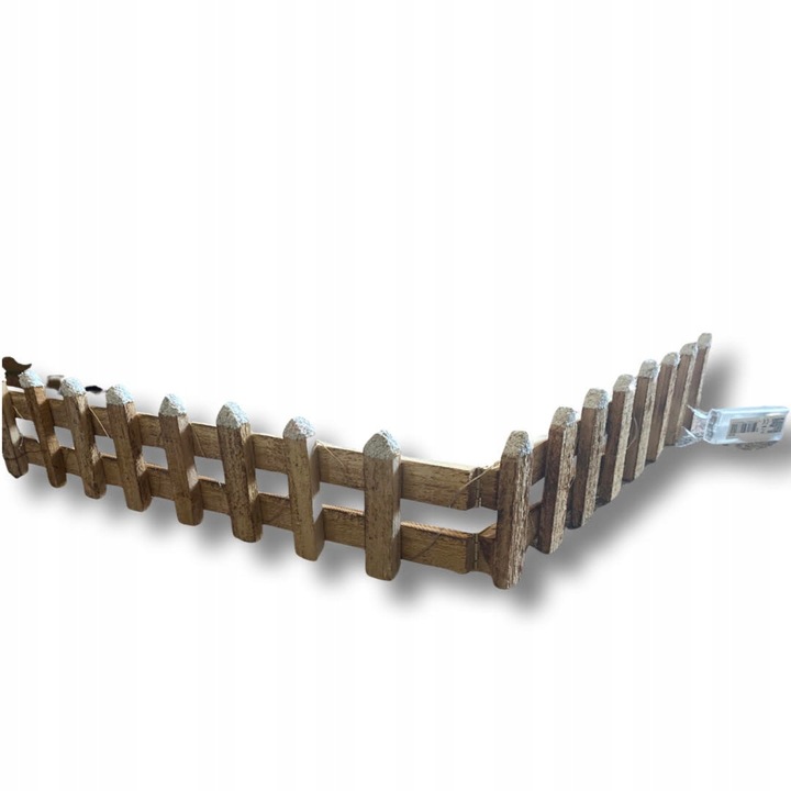 PŁOTEK OZDOBNY DEKORACJA ŚWIĄTECZNA Z LAMPKAMI LED