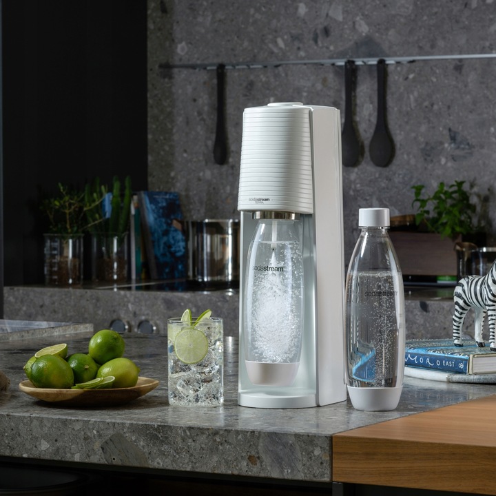 SodaStream Soda Maker Terra Megapack QC biały - 3 butelki