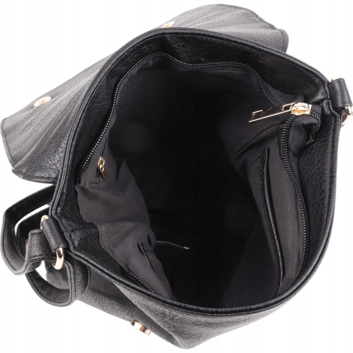 Listonoszka torebka damska na ramię pojemne torebki miejskie klasyczne