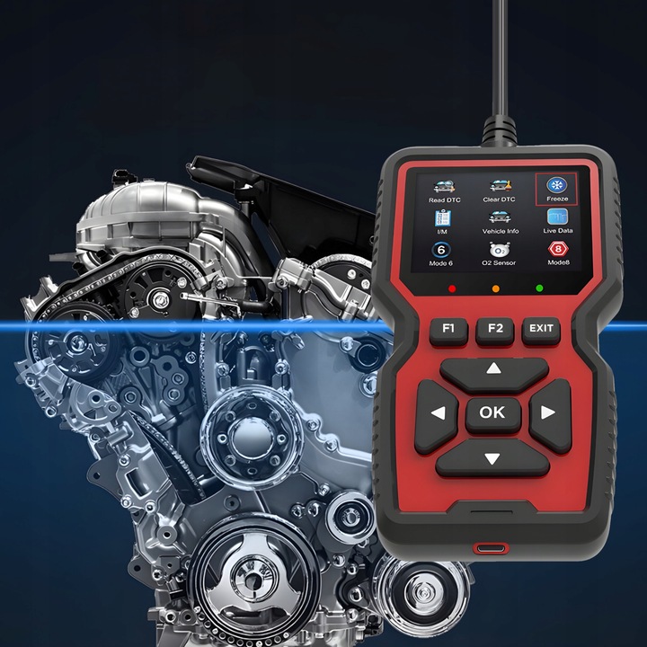 DIAGNOSTYCZNY TESTER INTERFEJS SKANER OBD2 UNIWERSALNY DO AUTA KOMPUTER