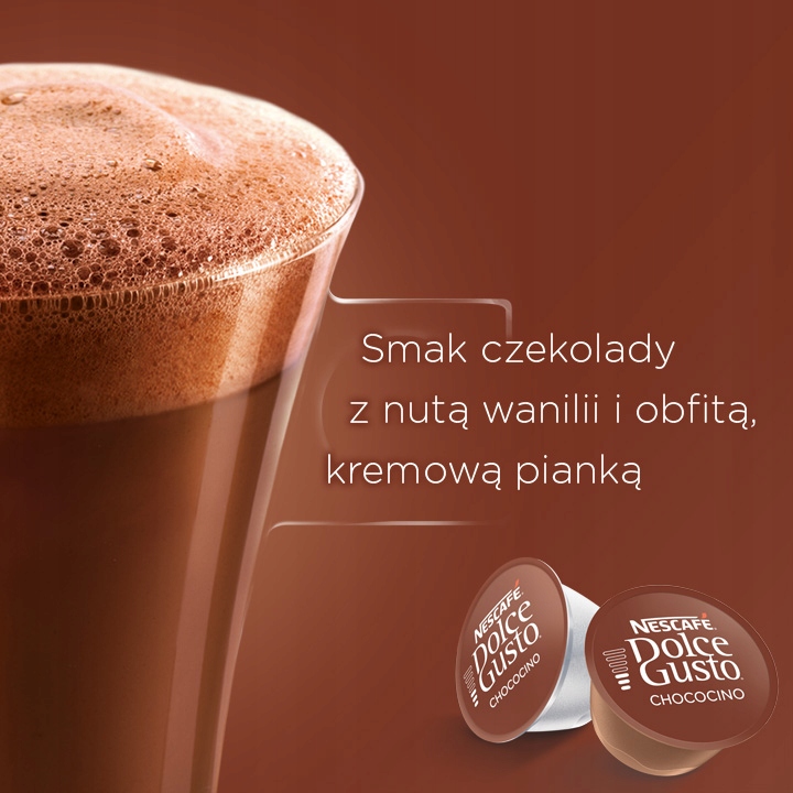Kapsułki NESCAFE DOLCE GUSTO CHOCOCINO 16szt