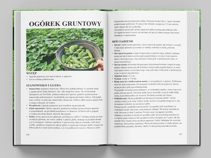 Książka infouprawa JAK UPRAWIAĆ WARZYWA + Kalendarz Warzywnika 2024