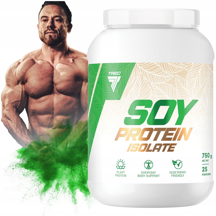 TREC SOY PROTEIN ISOLATE 750g BIAŁKO SOJOWE WPI