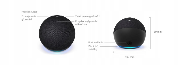 Głośnik Inteligentny Amazon Echo Dot 5 Charcoal
