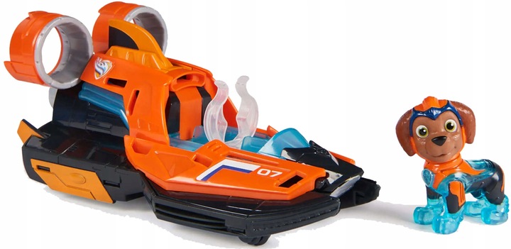 PSI PATROL ZUMA POJAZD PODUSZKOWIEC THE MIGHTY MOVIE WIELKI FILM ŚW. I DŹW.