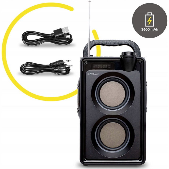 GŁOŚNIK BLUETOOTH SOUNDBEAT 5.0 USB SD AUX RADIO