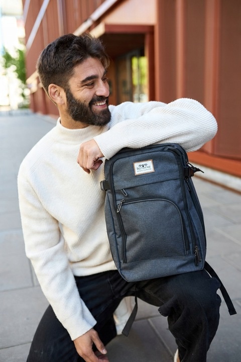 Plecak torba mały bagaż pojemny do samolotu kabinówka lotnicza Beltimore