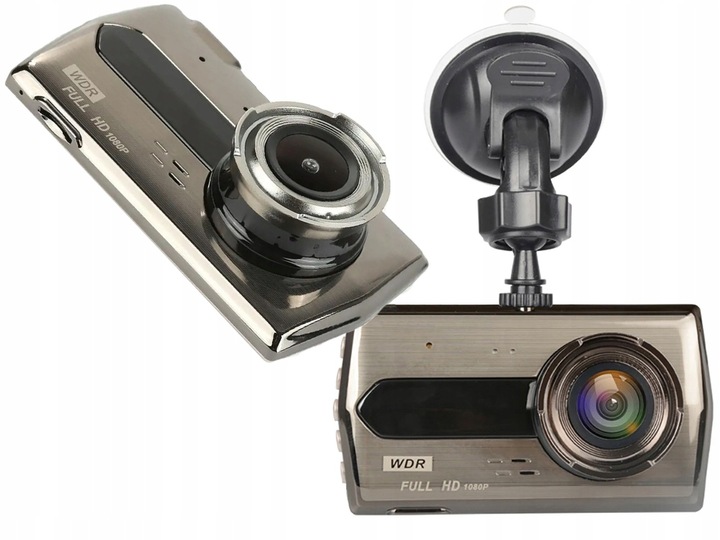 KAMERA SAMOCHODOWA FULL HD Z WYŚWIETLACZEM LCD COFANIA WIDEOREJESTRATOR