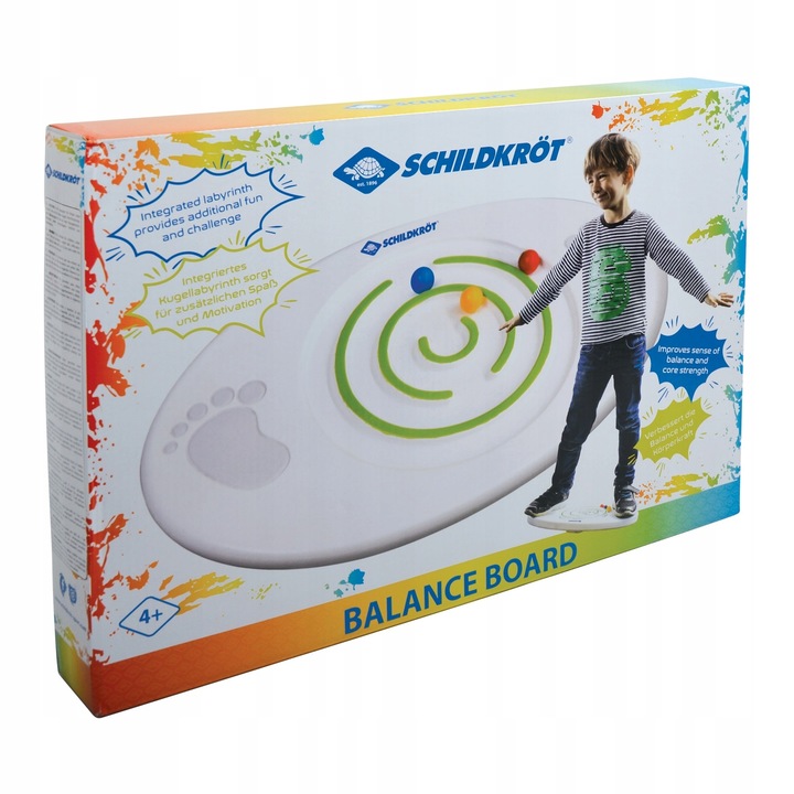 Platforma Deska do Balansowania dla Dzieci z Labiryntem Schildkröt