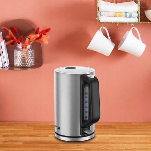 Czajnik elektryczny bezprzewodowy TEFAL Stal 1,7l KI513D10