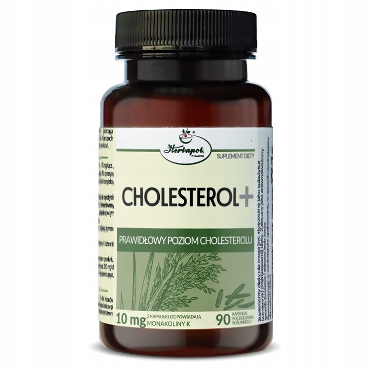 NA OBNIŻENIE CHOLESTEROLU 90 kaps.HERBAPOL