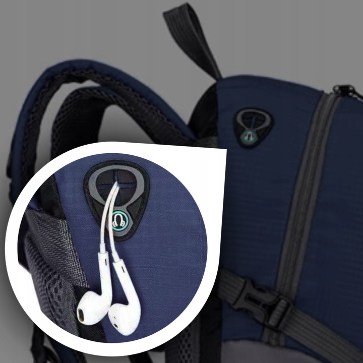 PLECAK TURYSTYCZNY BIWAKOWY NA WYCIECZKĘ W GÓRY WYGODNY 40L BIWAK SURVIVAL