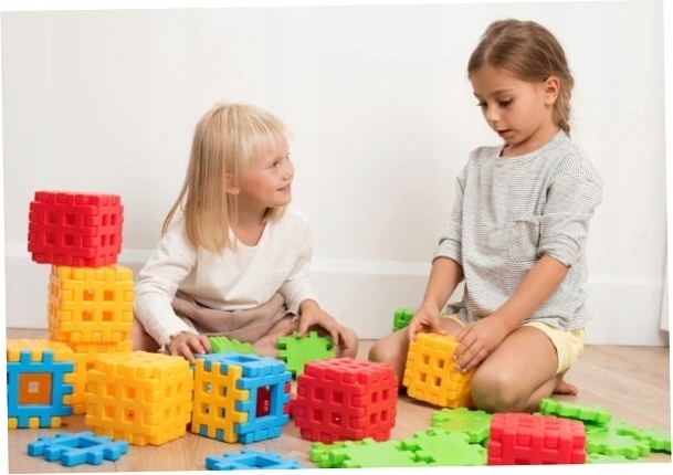 Wafle 48 Klocki Konstrukcyjne Marioinex Mario-Inex