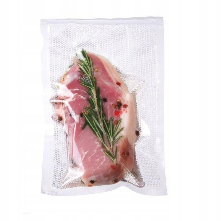 Worki moletowane do pakowarek listwowych i sous vide 150x250 mm, 100 szt.