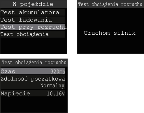 Profesjonalny Tester akumulatorów Vscan BT300 PL
