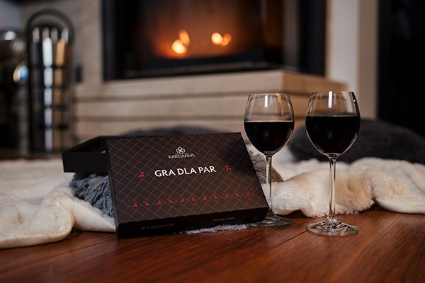 GRA KARCIANA DLA PAR - Ekskluzywne karty z pytaniami, Walentynki 2025