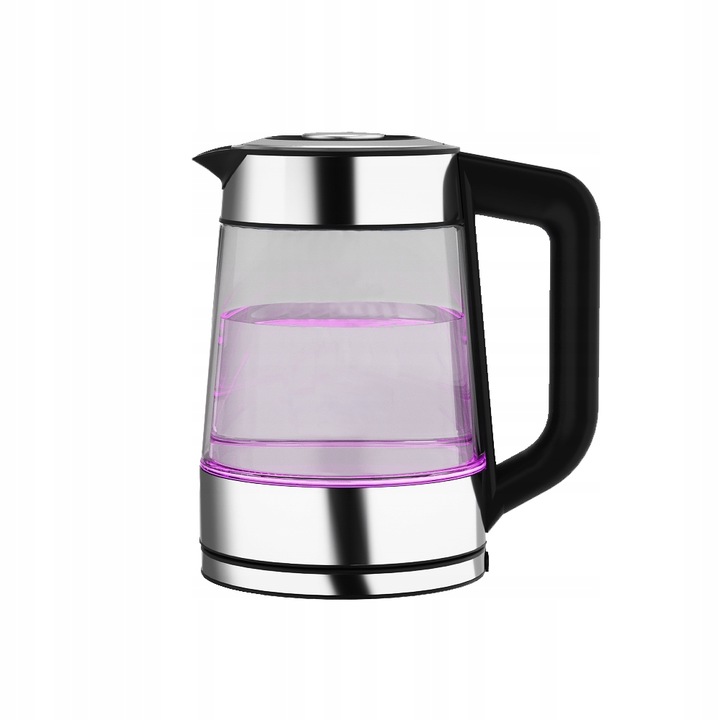 CZAJNIK ELEKTRYCZNY SZKLANY 1,7L 2200W REGULACJA TEMPERATURY LED LCD