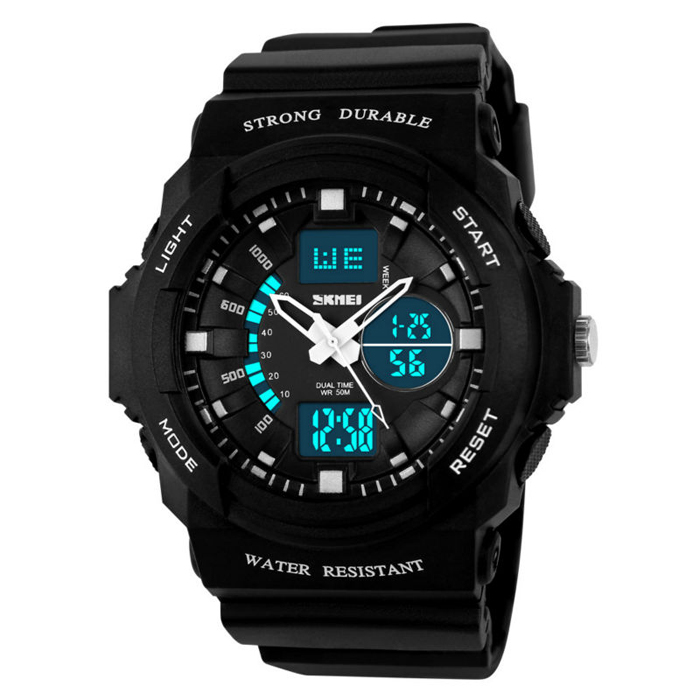 Zegarek dziecięcy SKMEI elektroniczny stoper data alarm