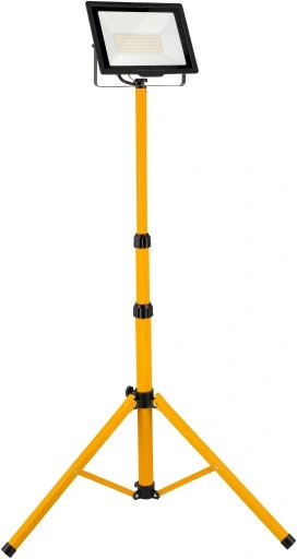 Naświetlacz halogen LED 100W + statyw budowlany