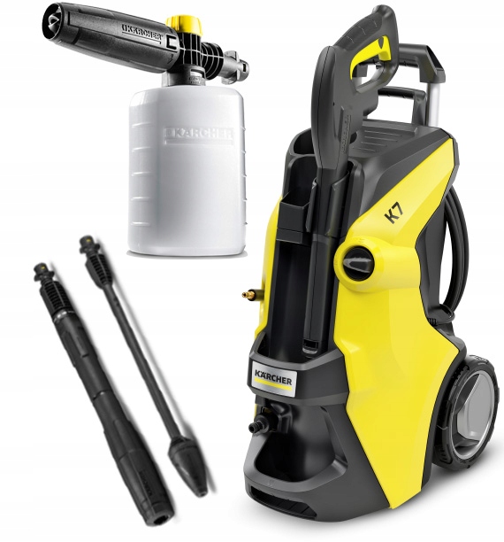 MYJKA CIŚNIENIOWA KARCHER K7 POWER NOWY MODEL 2024 PIANOWNICA ZESTAW XXL