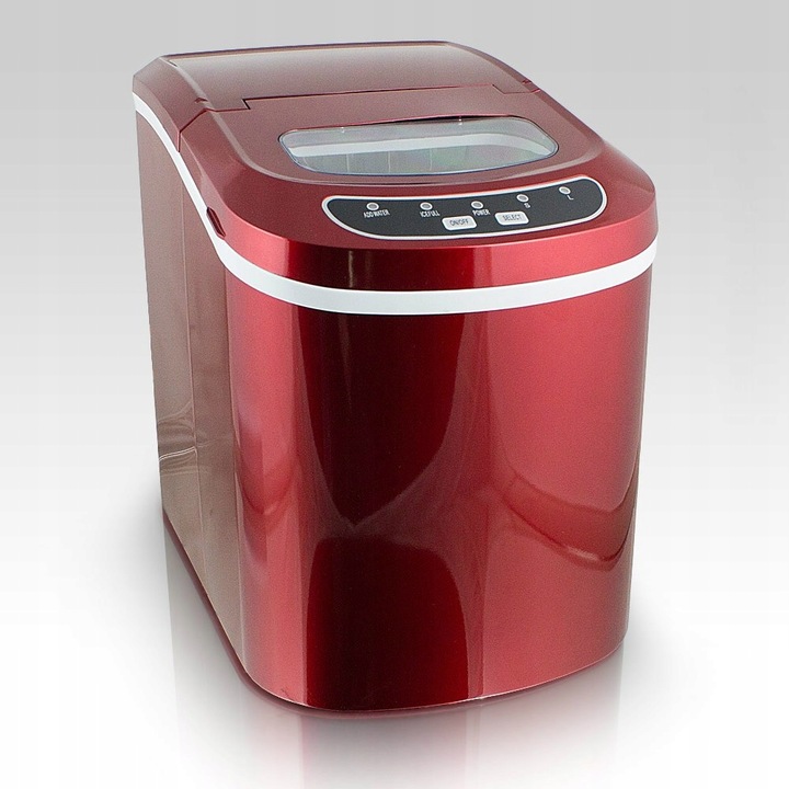 KOSTKARKA CZERWONA MASZYNKA DO LODU DOMOWA