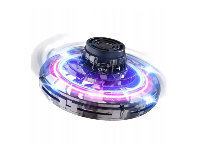 Latająca Zabawka Fidget Spinner dron LED dla dzieci
