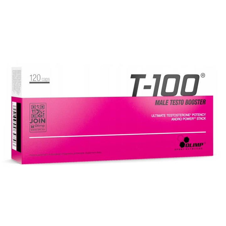 OLIMP T-100 60 k. TESTOSTERON ZMA TRIBULUS LIBIDO