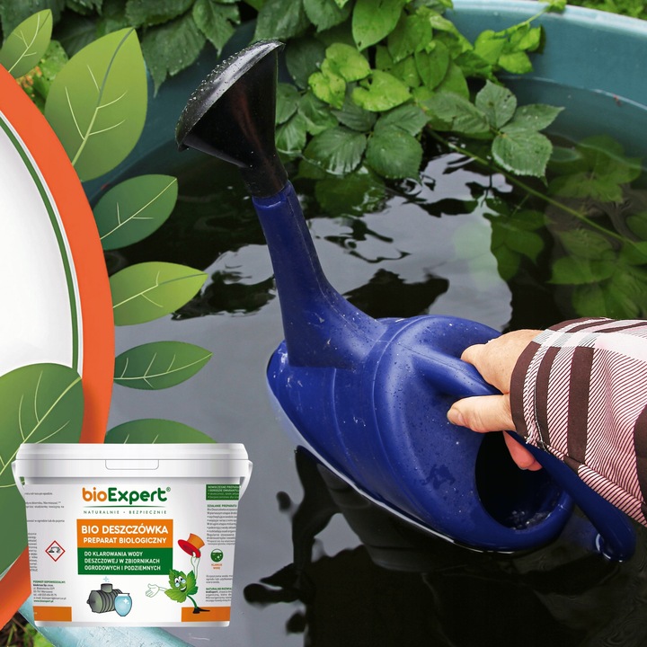 Deszczówka BIO Preparat do oczyszczania deszczówki Klarowanie 5kg BIOEXPERT