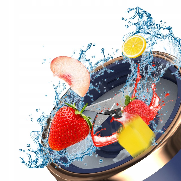 MINI BLENDER DO SMOOTHIE FRESH JUICE O POJEMNOŚCI 400ML, ŁADOWANY PRZEZ USB